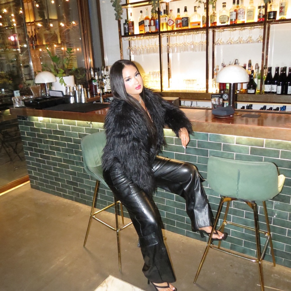 Black Leather Pants